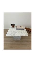 Vierkante marmeren salontafel, Ophalen, 50 tot 100 cm, Vierkant, 50 tot 100 cm