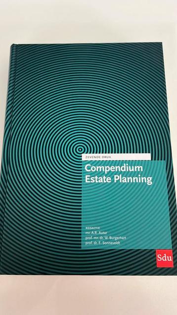 Compendium Estate Planning NIEUW beschikbaar voor biedingen