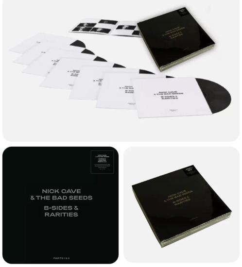 Vinyl 7LP+Boek Box Nick Cave B-Sides & Rarities 1 & 2 NIEUW, Cd's en Dvd's, Vinyl | Pop, Nieuw in verpakking, 2000 tot heden, 12 inch