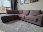 Hoekbank Taupe Trendhopper - Weg i.v.m. verhuizing, Huis en Inrichting, Ophalen, Gebruikt, Vierpersoons of meer