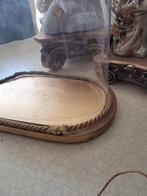 Vintage 34 cm hoge glazen stolp foto 1 t/m 3, Huis en Inrichting, Woonaccessoires | Stolpen, Heikant 21 Kaatsheuvel, Belle Vieille Brocante