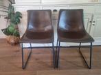Eetkamerstoelen 4 stuks, Ophalen, Bruin, Vier