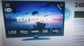 Nieuwe TV Salora hdmi usb vga dvd pc in 1 NOOIT GEBRUIKT ! beschikbaar voor biedingen