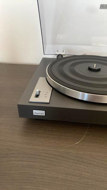 Prachtige Sansui platenspeler SR-222 met Shure m75 beschikbaar voor biedingen