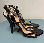 Guess sandalen met hak zwart maat 38, Guess, Verzenden, Zwart, Sandalen of Muiltjes