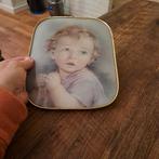 Glas Afbeelding Kindje Bol Glas iets aparts23x18 cm, Antiek en Kunst, Ophalen of Verzenden