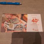 Albelli kortingscode geldig tm 31.01.26 40% korting zie teks, Tickets en Kaartjes, Eén persoon, Kortingsbon, Overige typen