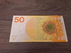 Mooi biljet 50 gulden Zonnebloem, 1982, Postzegels en Munten, Bankbiljetten | Nederland, Ophalen of Verzenden, 50 gulden