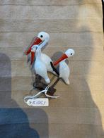 Antieke melkglas kerstfigureb, Diversen, Kerst, Ophalen of Verzenden, Gebruikt