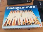 Backgammon. bordspel met houten stenen, Hobby en Vrije tijd, Een of twee spelers, Ophalen of Verzenden, JUMBO