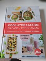 Niels Bosman - Koolhydraatarm 50 Dagen Programma, Boeken, Ophalen of Verzenden, Zo goed als nieuw