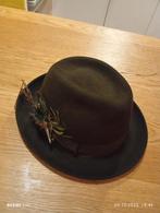 Vintage Jagershoed met veren, Kleding | Dames, Hoeden en Petten, Hoed, One size fits all, Ophalen of Verzenden, Onbekend