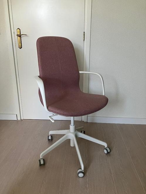 IKEA langfjall bureaustoel, Huis en Inrichting, Bureaustoelen, Gebruikt, Bureaustoel, Roze, Ophalen