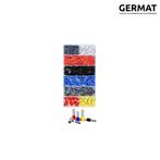 Geïsoleerde adereindhuls 1200 stuks, Germat, Zo goed als nieuw, Germat, Verzenden