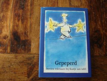 overigen(294) gepeperd. 13 tekenaars bij kaatje aan tafel. beschikbaar voor biedingen