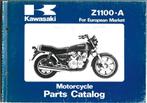 Kawasaki Z1100 A parts list (1877z) motor, Ophalen of Verzenden, Kawasaki