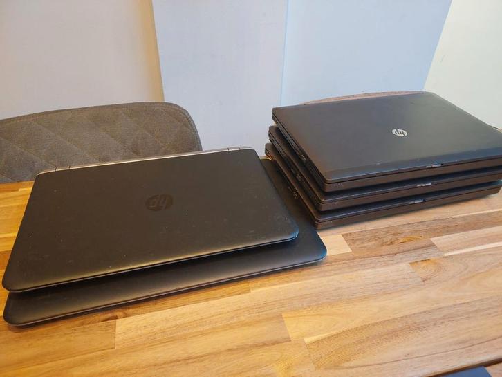 Partij van 5 HP ProBook laptops, Computers en Software, Windows Laptops, Gebruikt, 15 inch, 2 tot 3 Ghz, Qwerty, Ophalen of Verzenden