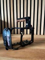 Zacuto cage voor de panasonic lumix gh5 / gh5s + tophandle, Audio, Tv en Foto, Fotocamera's Digitaal, Ophalen of Verzenden, Gebruikt