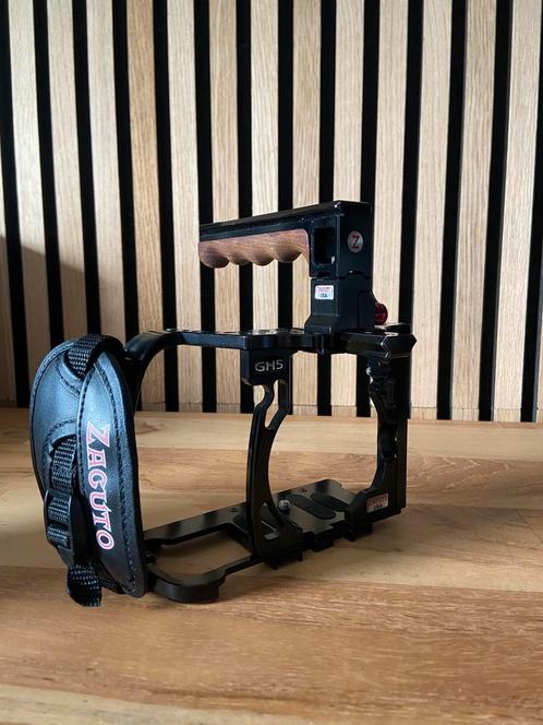 Zacuto cage voor de panasonic lumix gh5 / gh5s + tophandle, Audio, Tv en Foto, Fotocamera's Digitaal, Gebruikt, Overige Merken
