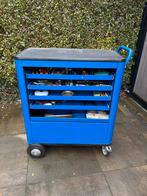 Vol Stalen gereedschapswagen zgan Wicke wielen Gedore kwal., Doe-het-zelf en Verbouw, Gereedschapskisten, Ophalen, Zo goed als nieuw