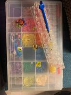 Loom Bands Set met Gereedschap, Hobby en Vrije tijd, Knutselen, Ophalen of Verzenden, Gebruikt, Materiaal
