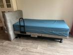 Elektrisch Verstelbare Boxspring Bedder - hoog laag bed, Ophalen, Eenpersoons, Zo goed als nieuw, 200 cm