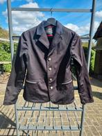 Zwart Catago Sports wedstrijdjasje maat 164, Dieren en Toebehoren, Paardrijkleding, Gebruikt, Kinderen, Dressuur, Ophalen of Verzenden