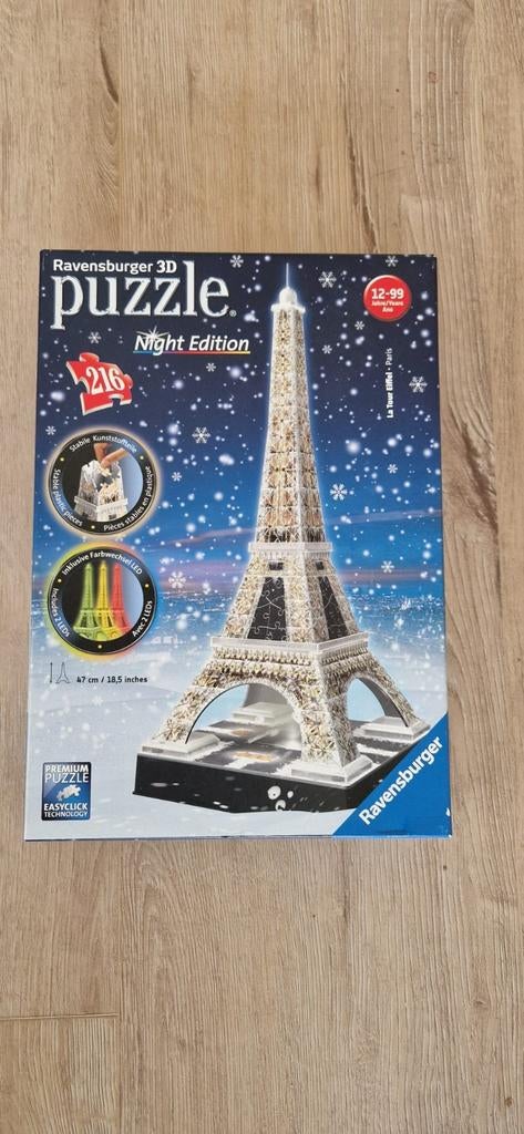3D puzzel Ravensburg, Ophalen of Verzenden, Minder dan 500 stukjes, Zo goed als nieuw, Rubik's of 3D-puzzel