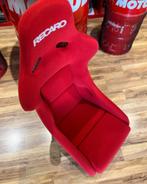 Recaro Pole Position stof velours kuipstoel schaalstoel rood, Ophalen of Verzenden