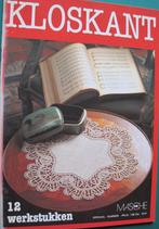 Kloskant - 12 werkstukken - die masche - kleedjes, Ophalen of Verzenden, Zo goed als nieuw, Patronen