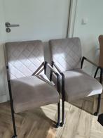 8 mooie comfortabele verrijdbare eetkamerstoelen, 4 kleuren, Huis en Inrichting, Stoelen, Ophalen, Overige kleuren, Zo goed als nieuw