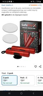 Safe Pro X Noodhamer 2 pack voor in de auto, Ophalen, Nieuw