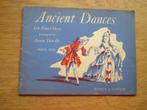 ANCIENT DANCES - VOOR 4 HANDIG PIANO, Ophalen of Verzenden, Gebruikt, Piano