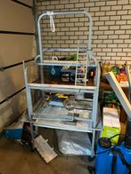 Grote Papegaaienkooi met Speelplaats, Ophalen, Gebruikt