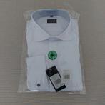 Nieuw dubbele manchet bamboe ecru overhemd stretch maat M, Kleding | Heren, Overhemden, Wit, Nieuw, Gents, Halswijdte 39/40 (M)