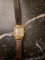 Vintage horloge, Staal, Polshorloge, 1960 of later, Verguld