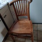 8 teakhouten stoelen, Ophalen of Verzenden