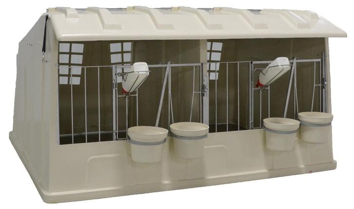 Kalverhut/Flexhut/kalverhuisvesting/kalverhok 2 kalveren, Dieren en Toebehoren, Overige Dieren-accessoires, Nieuw, Ophalen of Verzenden