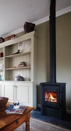 Beaufort 6 kW houtkachel haard hout kachel, Huis en Inrichting, Ophalen, Gebruikt, Hout, Houtkachel