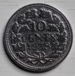 10 Cent 1938 -Zilver -Koningin Wilhelmina z, Postzegels en Munten, Munten | Nederland, Zilver, Koningin Wilhelmina, 10 cent, Ophalen of Verzenden