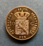 10 gulden 1875 goud. Geen bodemvondst, Postzegels en Munten, Munten | Nederland, Ophalen of Verzenden, Koning Willem III, 10 gulden