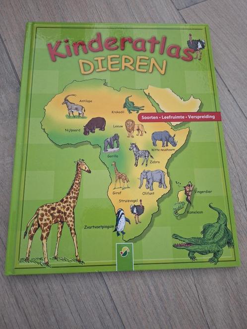 Kinderatlas dieren, Boeken, Kinderboeken | Jeugd | onder 10 jaar, Nieuw, Non-fictie, Ophalen of Verzenden