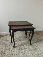 Leuke kleine Queen Ann antiek tafeltjes 2 stuks, Ophalen