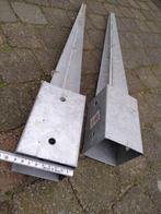Palensteun Paalpunthouder 9,1x9,1x75 cm., Ophalen of Verzenden, Nieuw, Overige typen