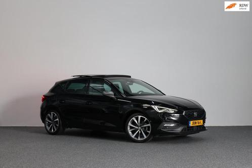 Seat Leon 1.5 eTSI FR LED/SFEER/VIRTUAL/PANORAMADAK/S.VERWAR, Auto's, Seat, Bedrijf, Te koop, Leon, ABS, Achteruitrijcamera, Adaptive Cruise Control