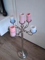 Metalen Kandelaar 5-arms - Decoratief & Sfeervol, Huis en Inrichting, Woonaccessoires | Kandelaars en Kaarsen, Gebruikt, Ophalen of Verzenden