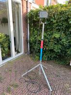 Bouwlamp op statief, Ophalen, Gebruikt, Met statief, Lamp met armatuur