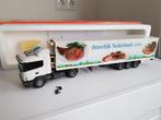 Tekno Scania RSB Logistics Koeltrailer in Originele Doos, Ophalen of Verzenden, Zo goed als nieuw, Bus of Vrachtwagen, Tekno