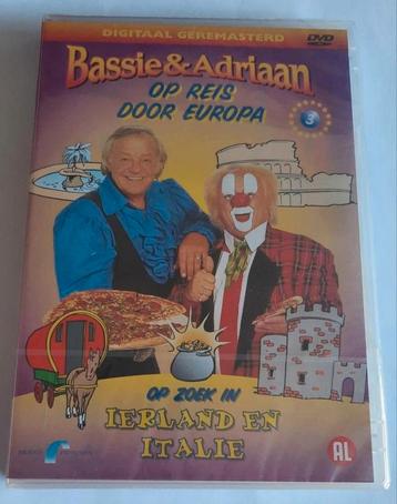 Bassie & Adriaan Op reis door Ierland en Italie DVD NIEUW!! beschikbaar voor biedingen