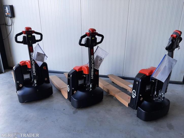 2022 EPL154 elektische palletwagen met zwenkwielen in nieuws, Doe-het-zelf en Verbouw, Palletwagens en Pompwagens, Zo goed als nieuw